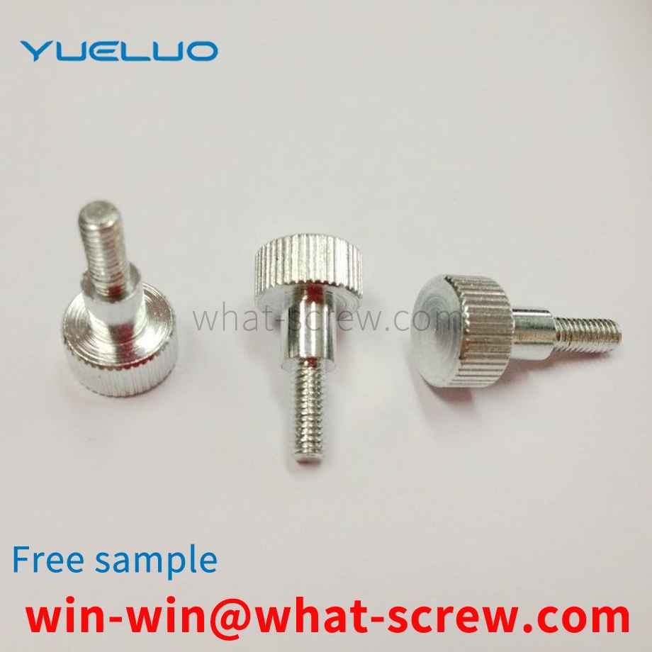 knurled screw