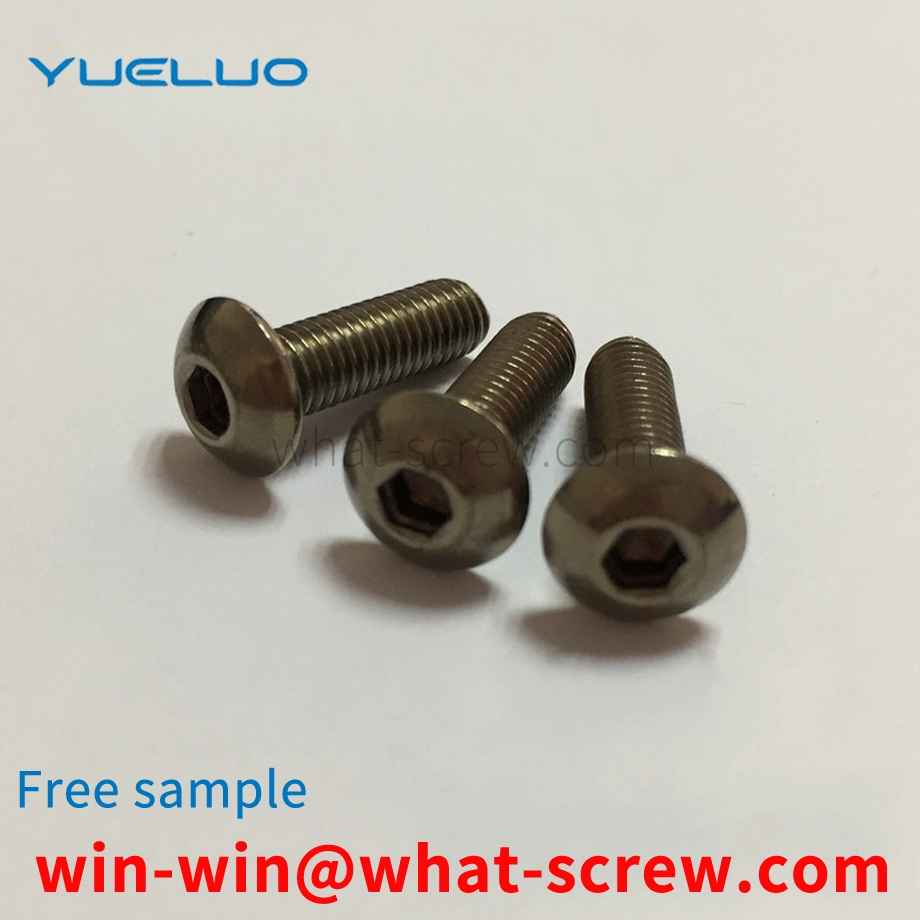 Machining TA2 titanium socket head cap screws