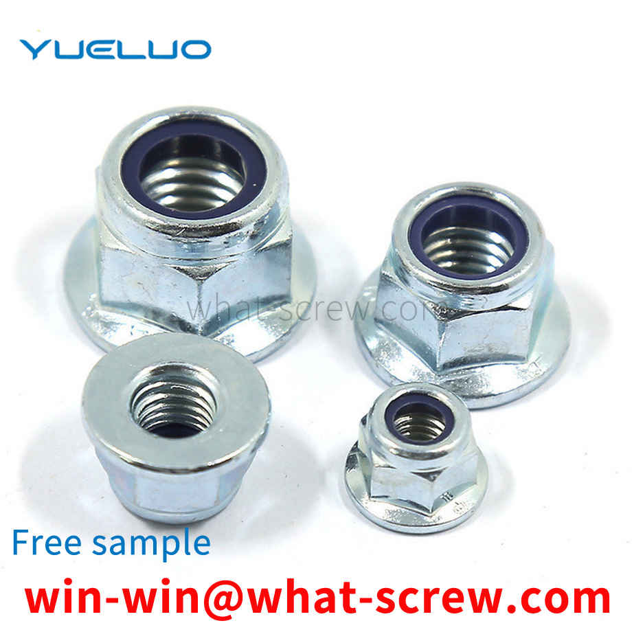 Locking Hex Flange Nuts