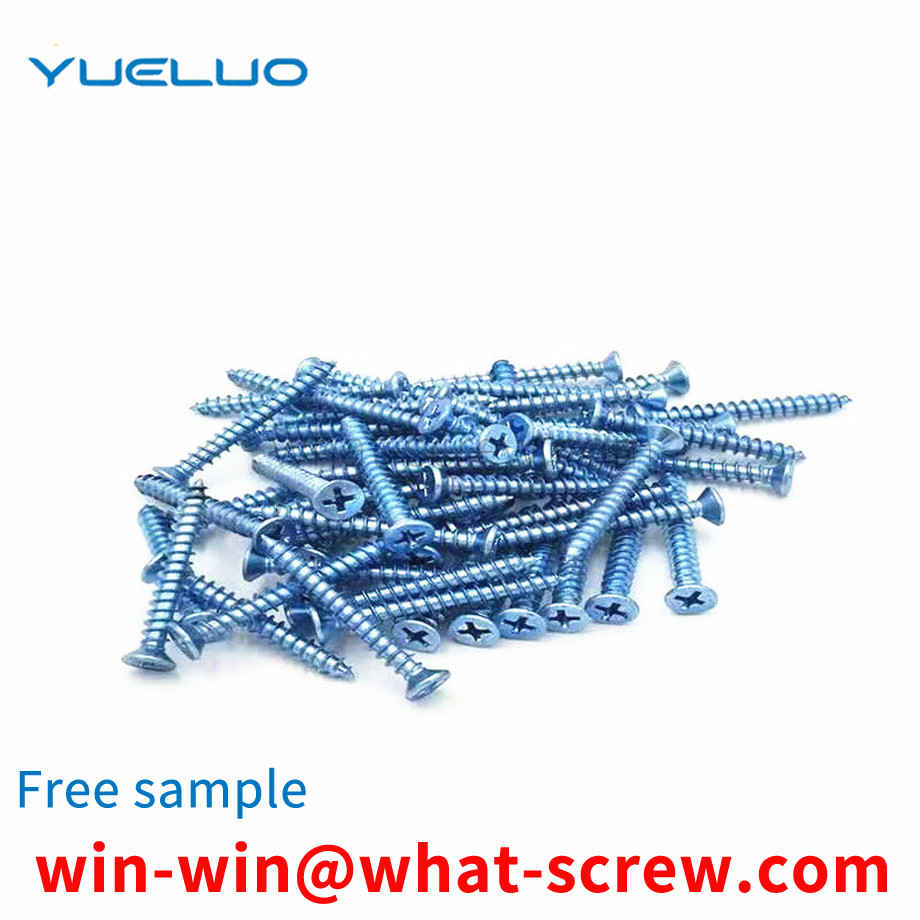 Phillips countersunk head tapping screws