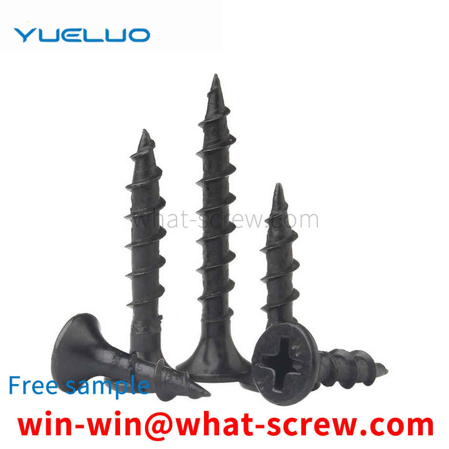 Coarse tooth quick self-tapping screw