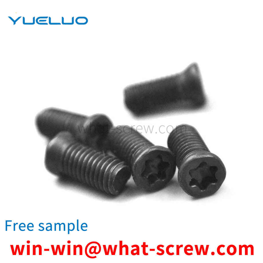 Torx head knife handle screw