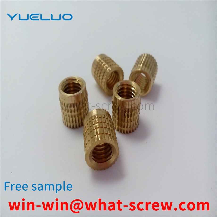 Supply non-standard straight flower copper nut