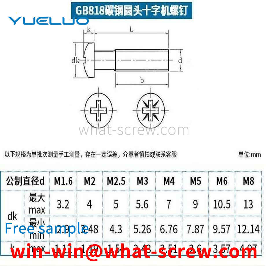 Custom Galvanized Small Screws