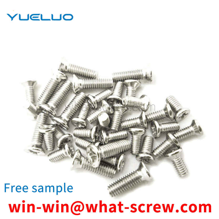 Countersunk head Phillips small screw