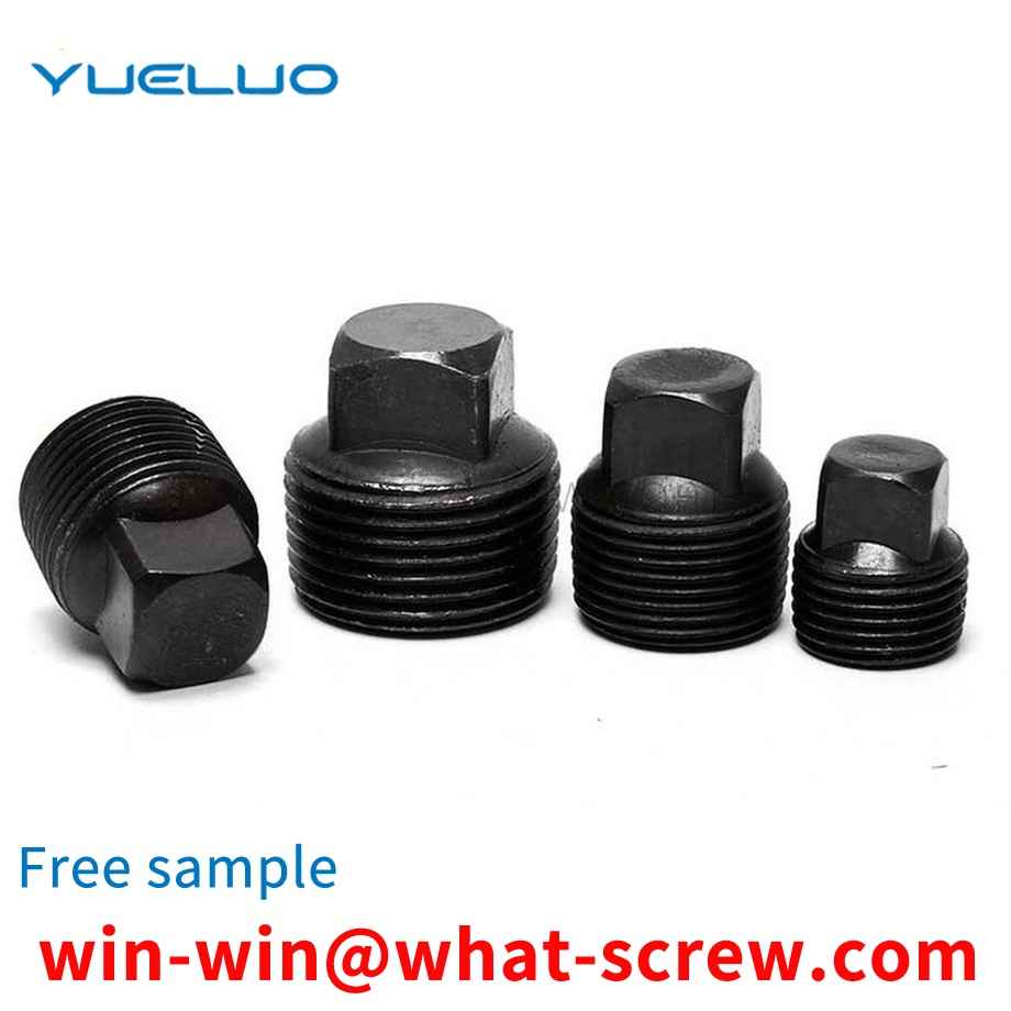 Outer square oil plug