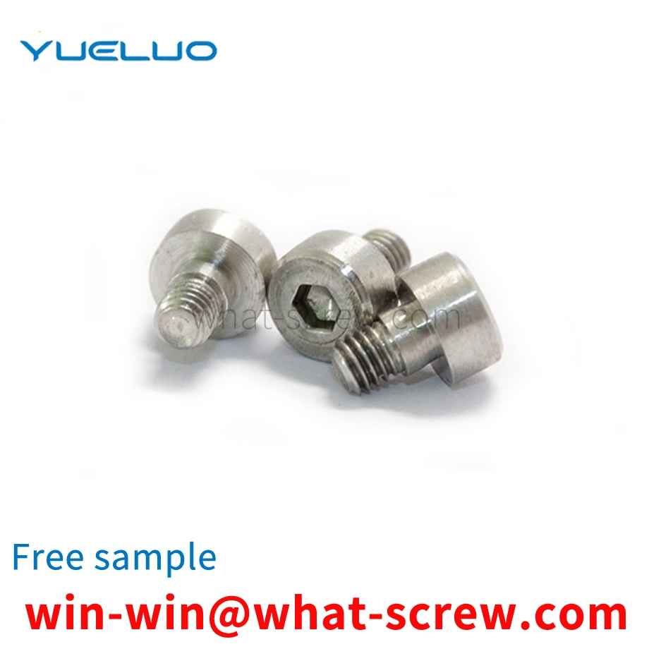 Cylindrical head stainless steel screws