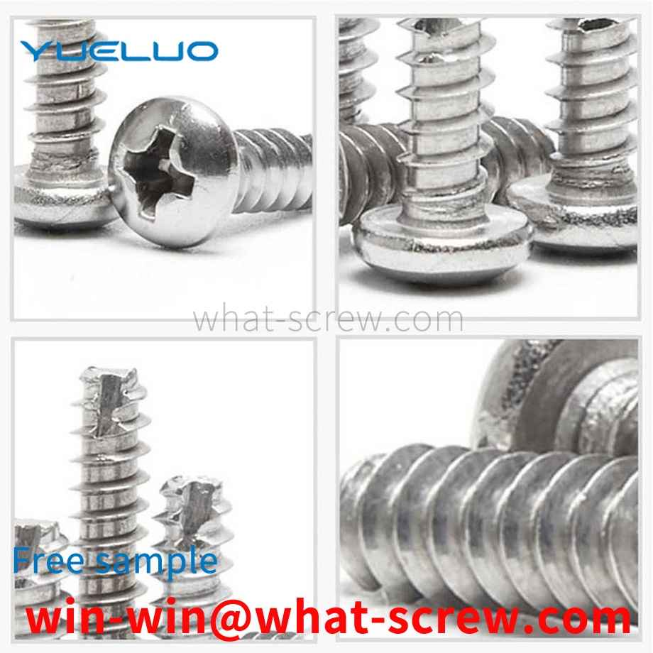 Round head Phillips screw