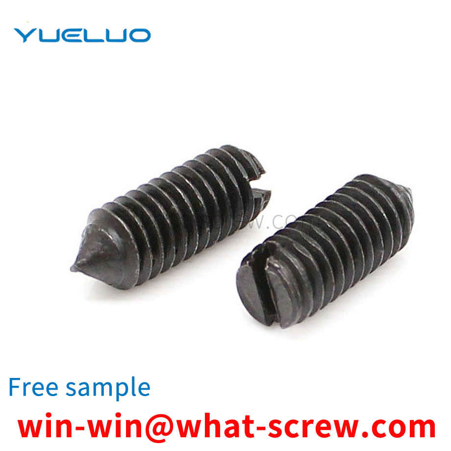 Tapered Set Screws