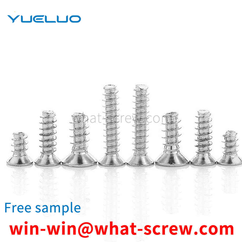 Customized cross countersunk head