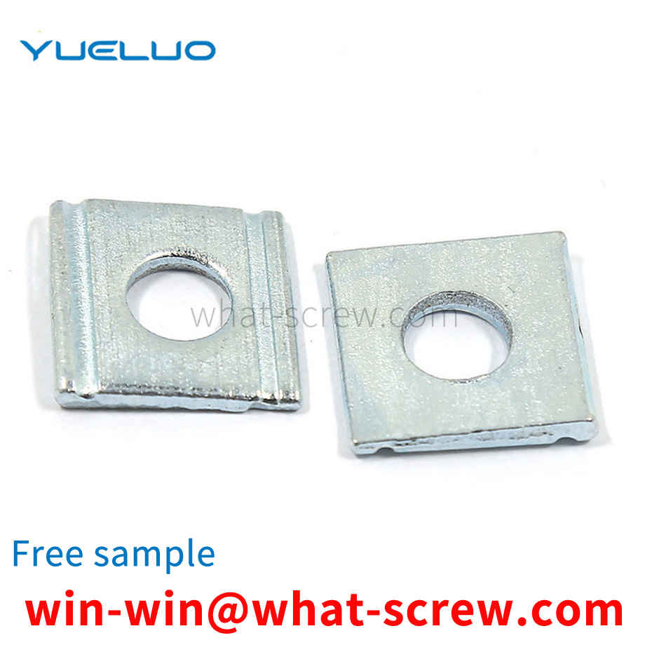 Square bevel washer for channel steel