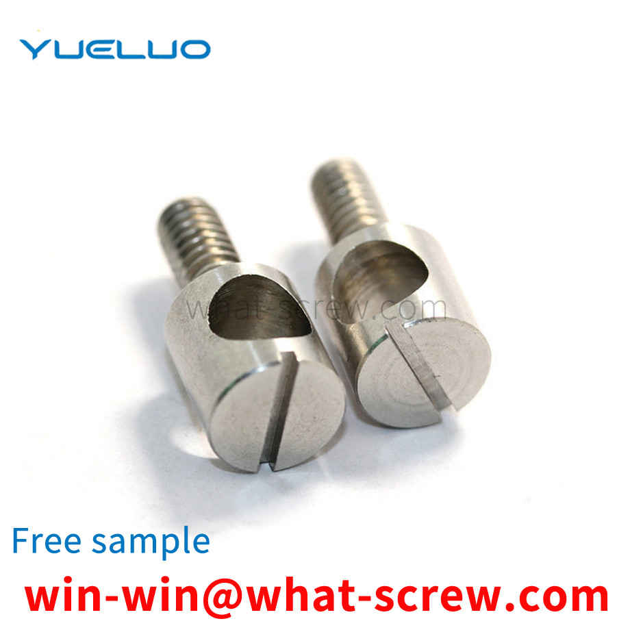 Slotted copper screws