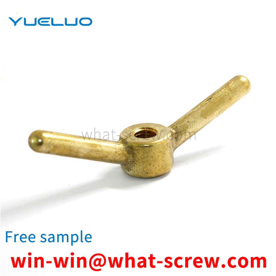 Shaped bronze nut