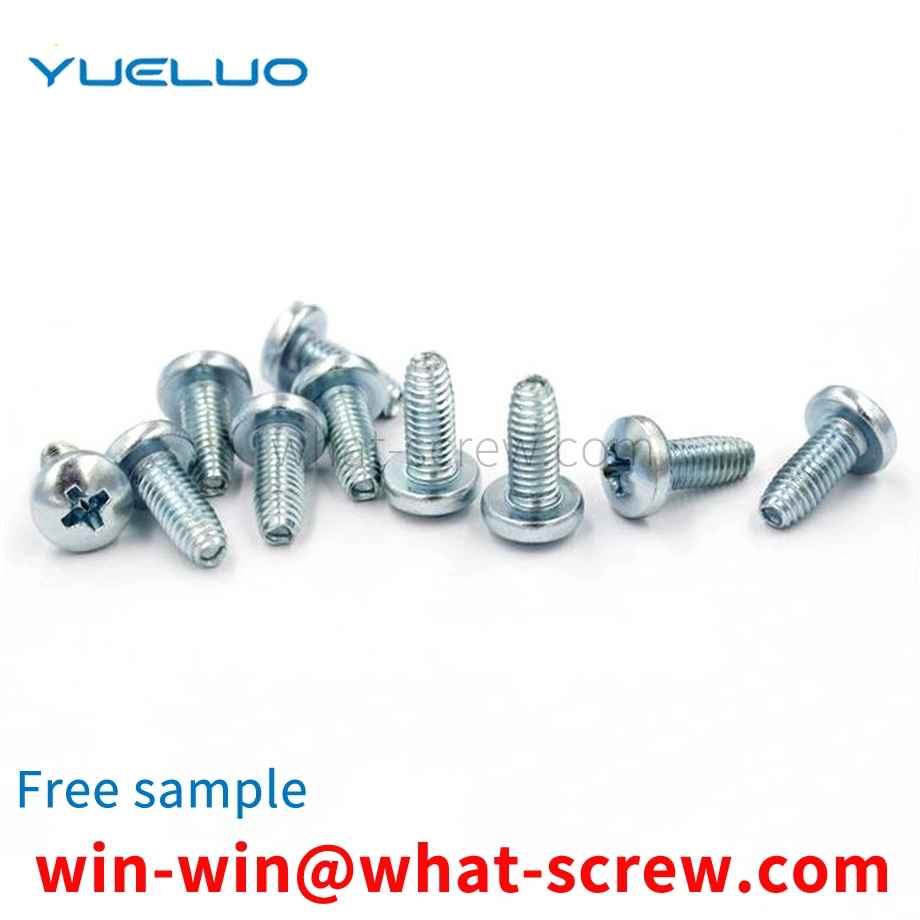 Customized cross pan head triangle teeth