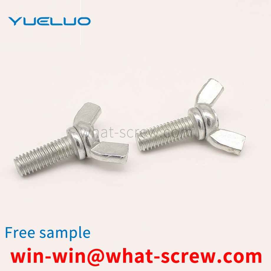 Machining wing bolts