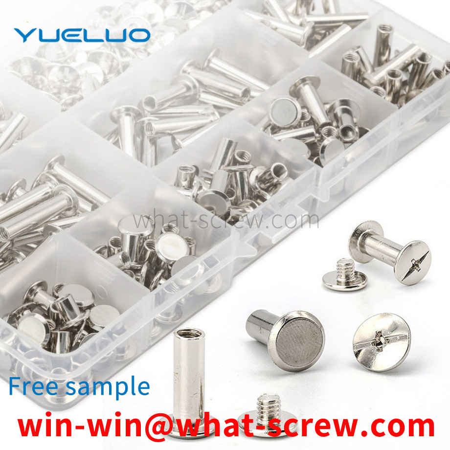 Custom Nickel Plated Female and Female Screws