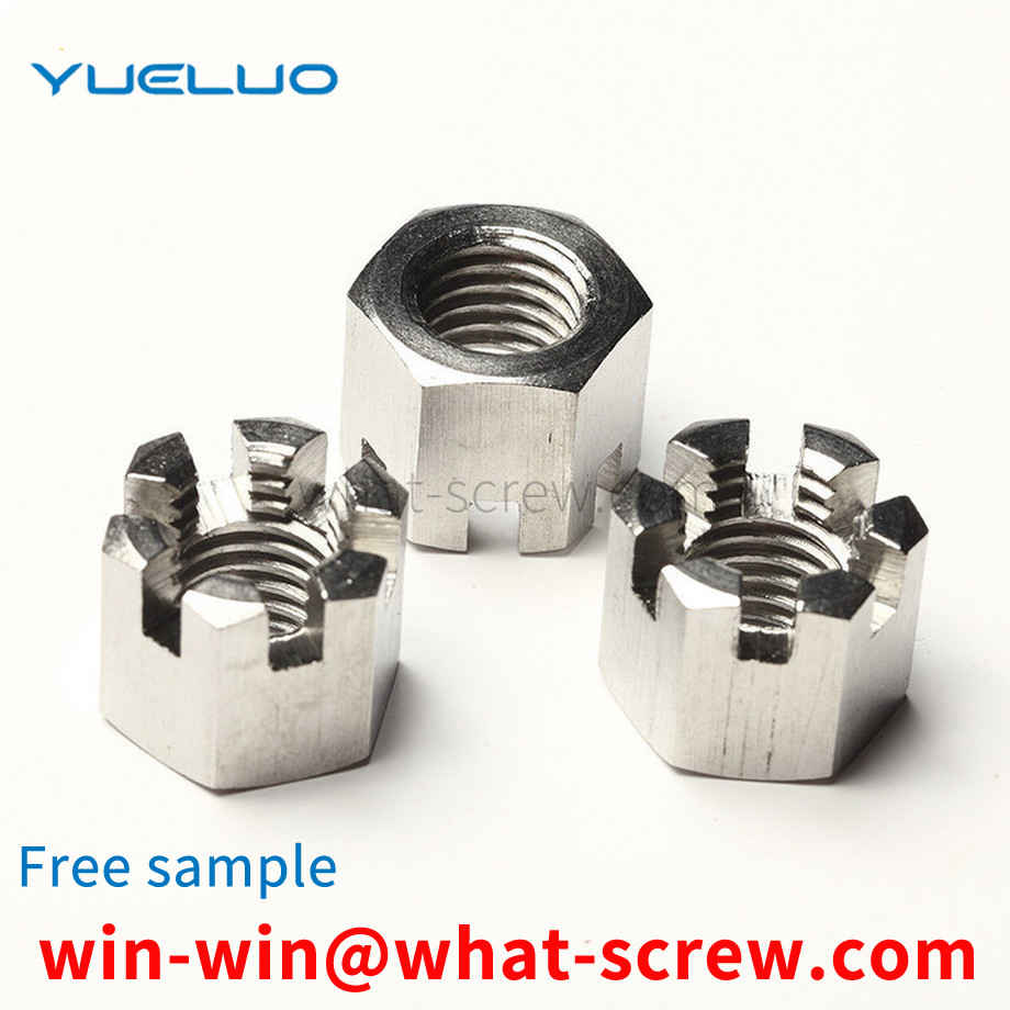 Hexagon Slotted Nuts