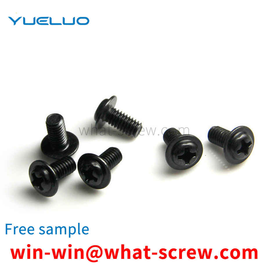 Phillips head screw with pad