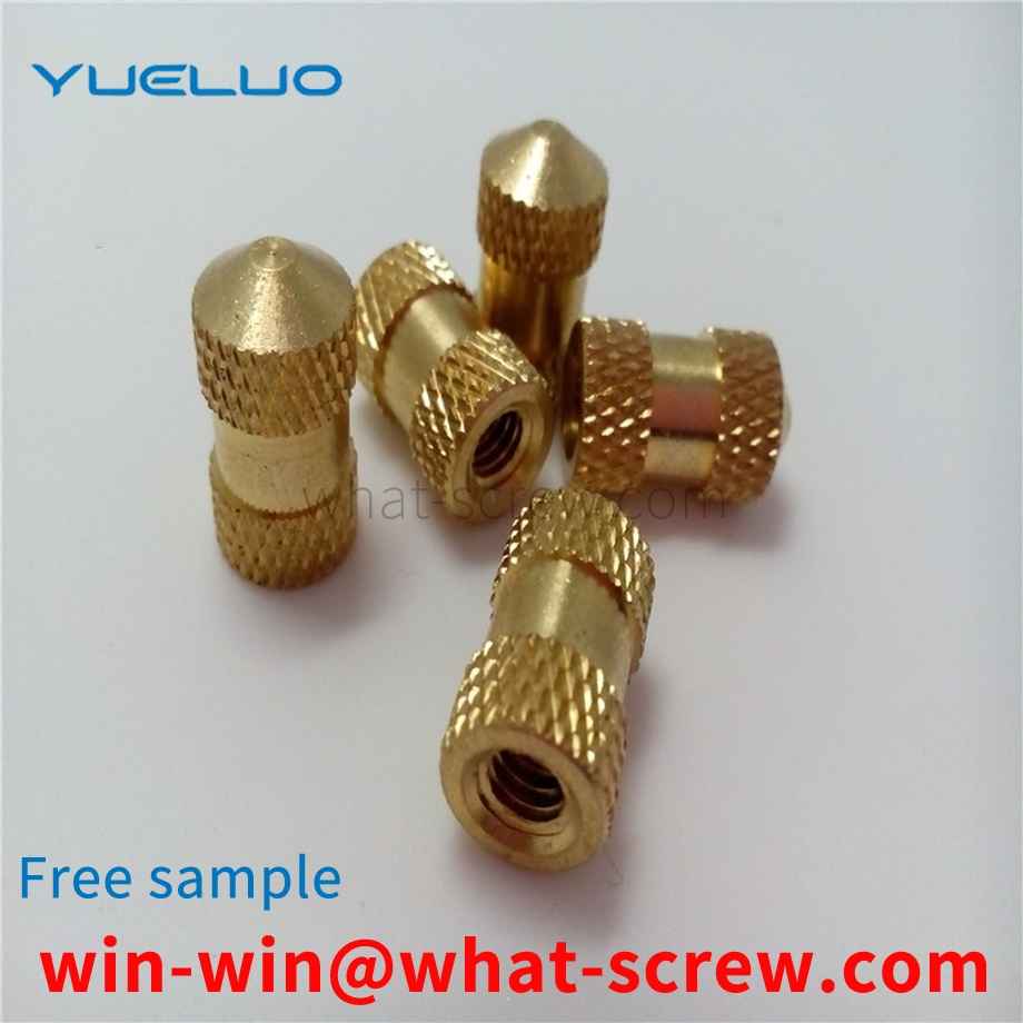 Non-standard blind hole copper nut