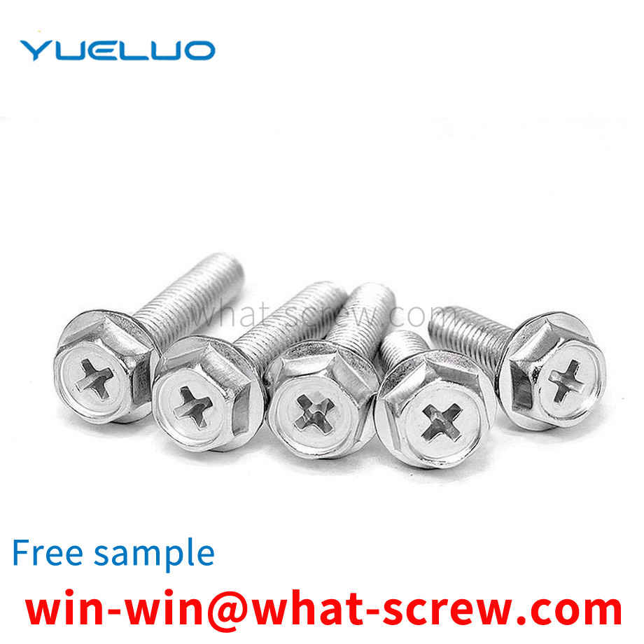 Flange Phillips Hexagon Screws