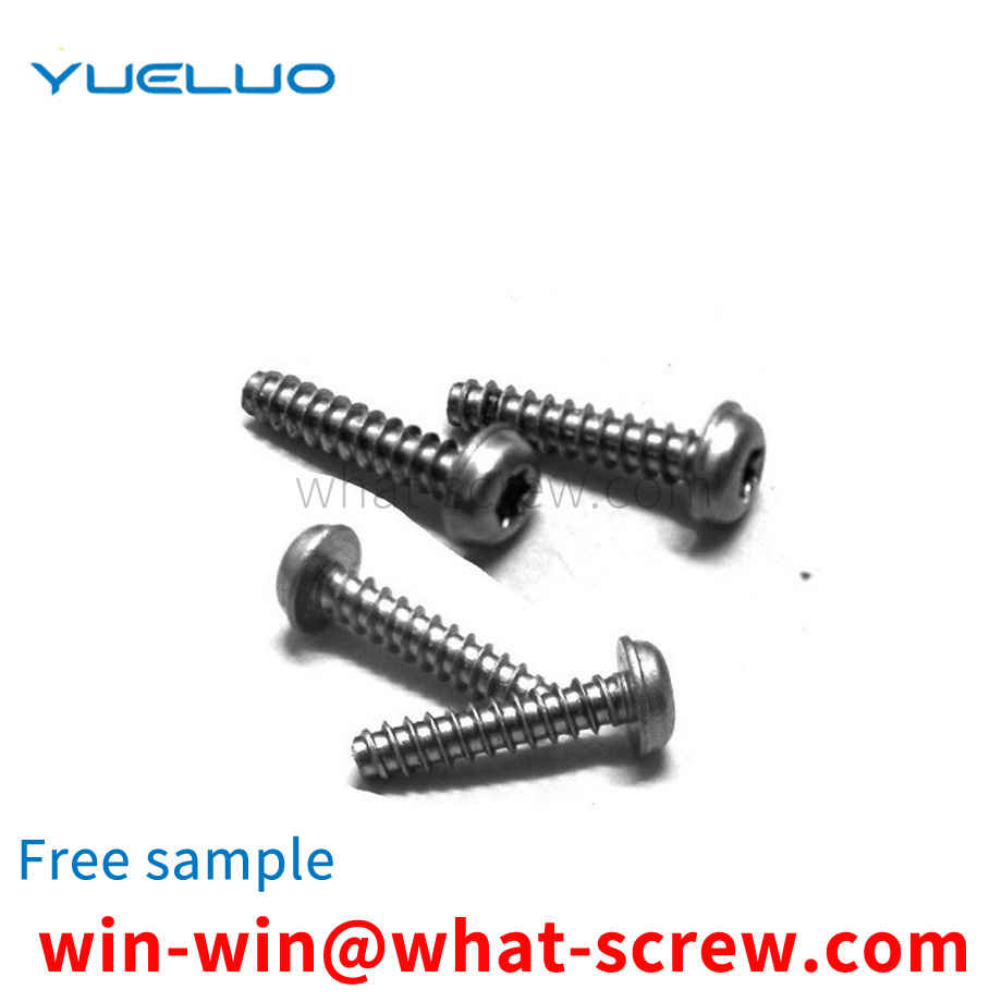 Pan head screws