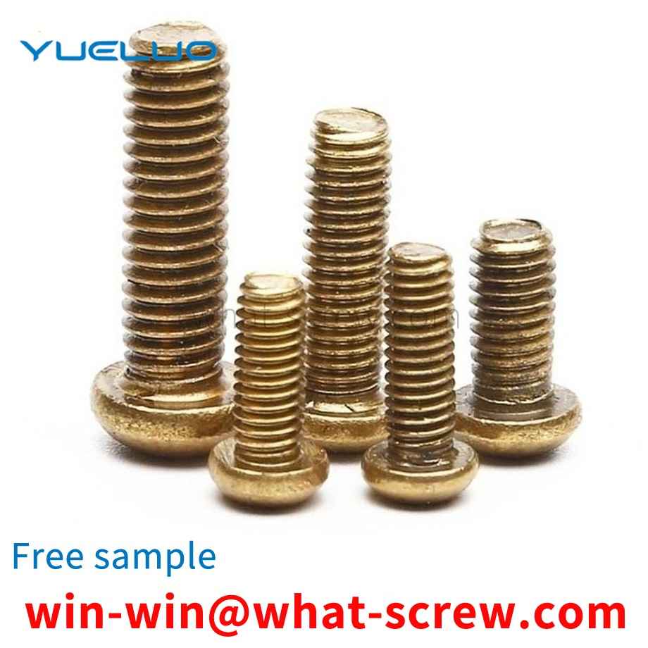 Brass Pan Head Screws