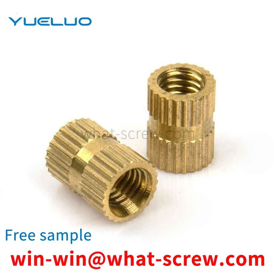 Customized double-pass copper nut