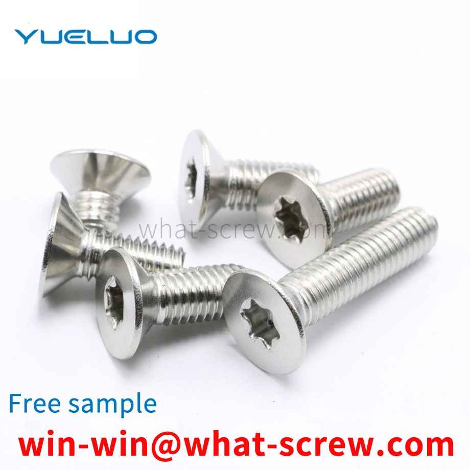 Customized Torx Flat Head Screws