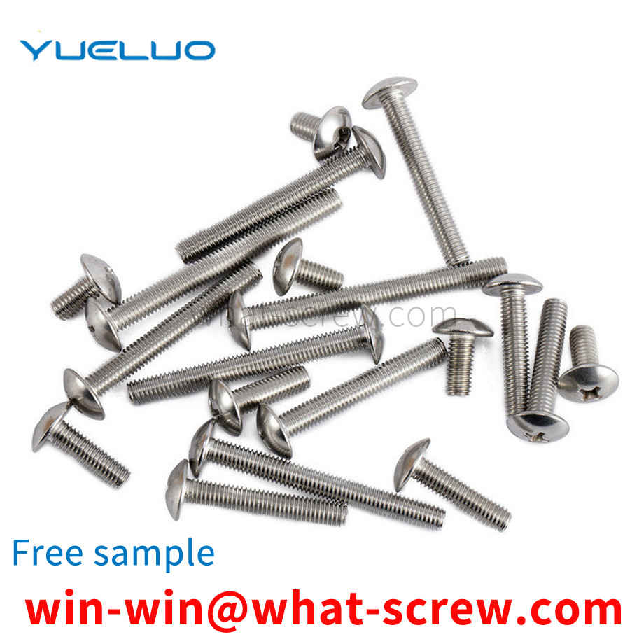 Large flat head screw