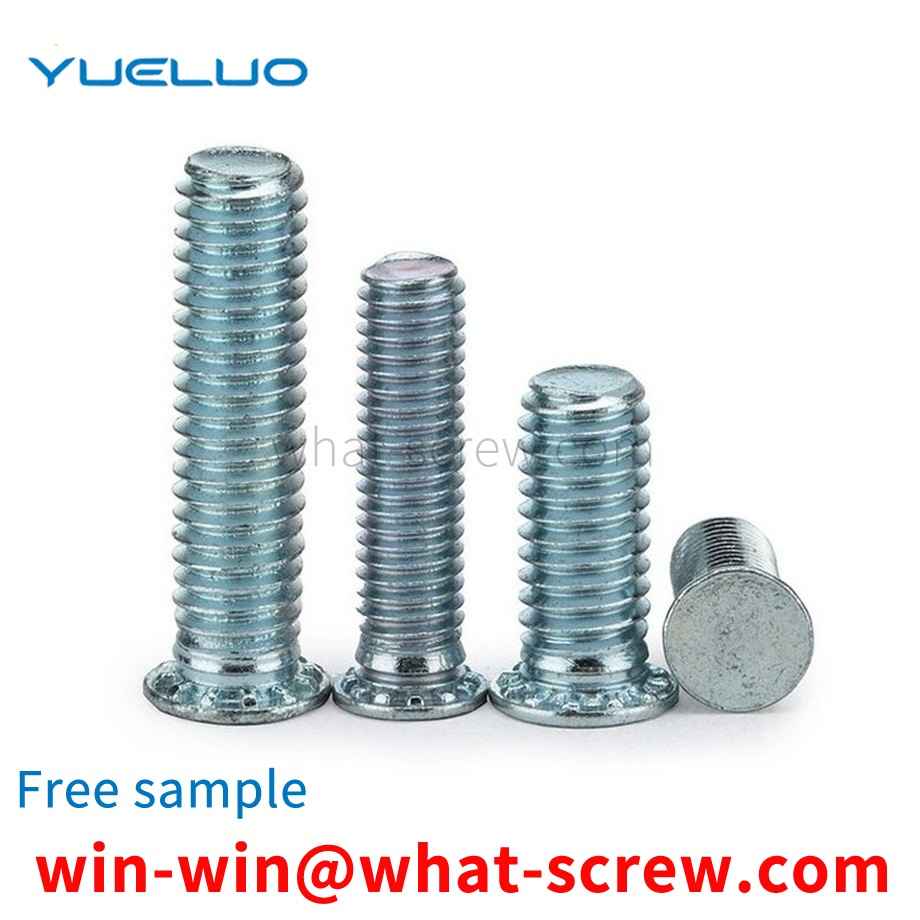 Customized pressure riveting screws