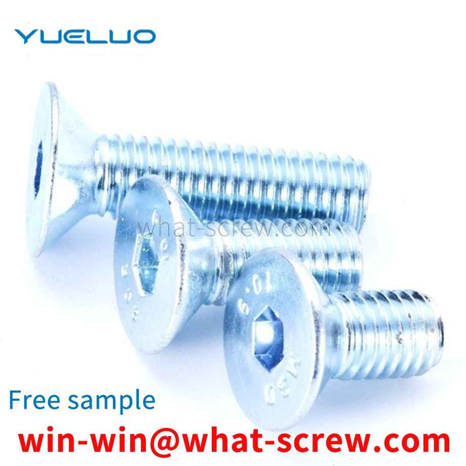 Galvanized countersunk head