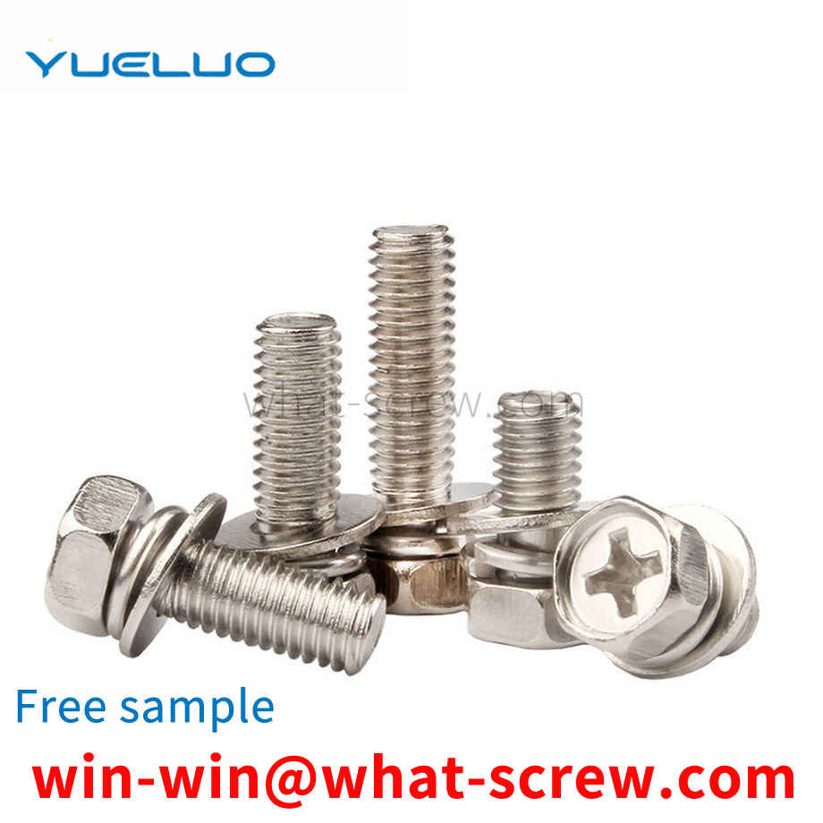 Customized nickel-plated cross grooves