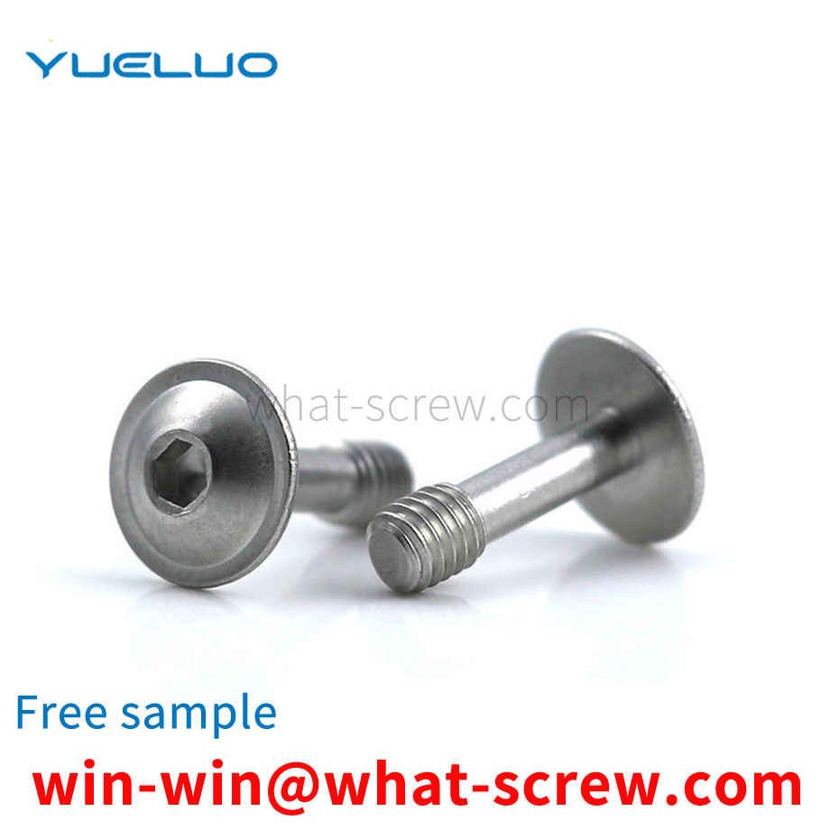 Thin shank half thread screw