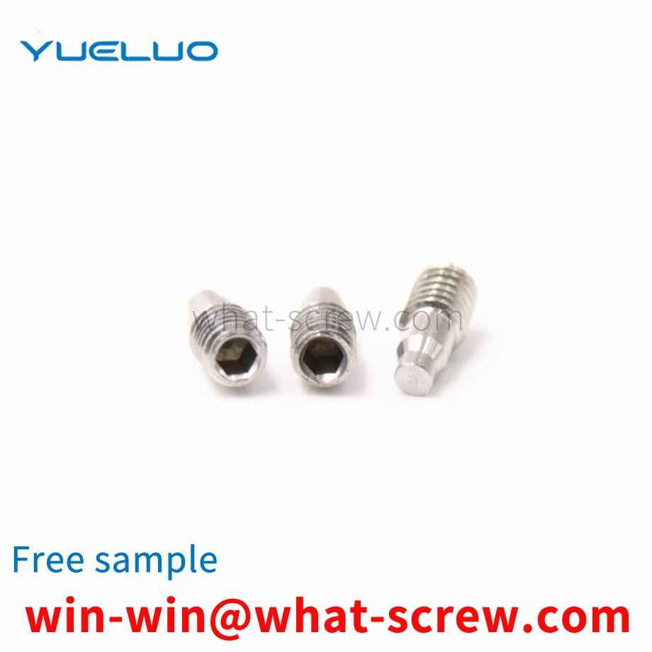 Manufacturers non-standard screws