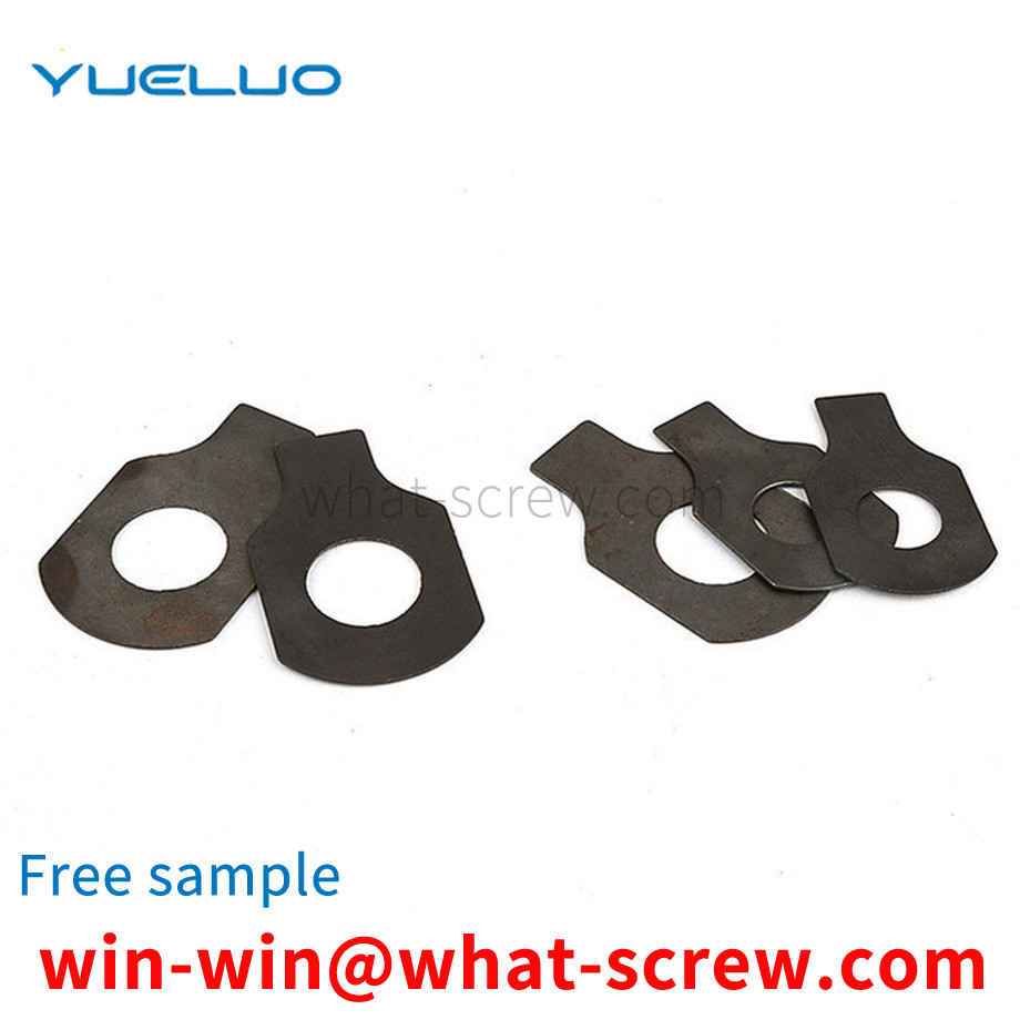 Customized single ear stop washer