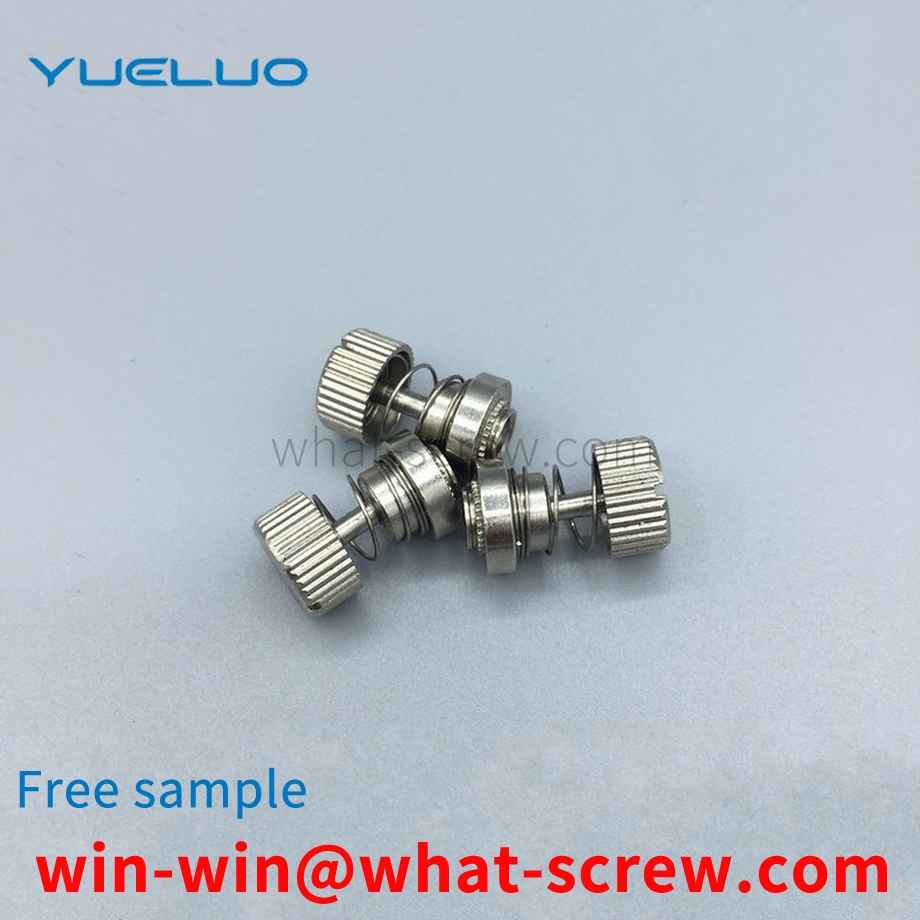 Spring rivet screws