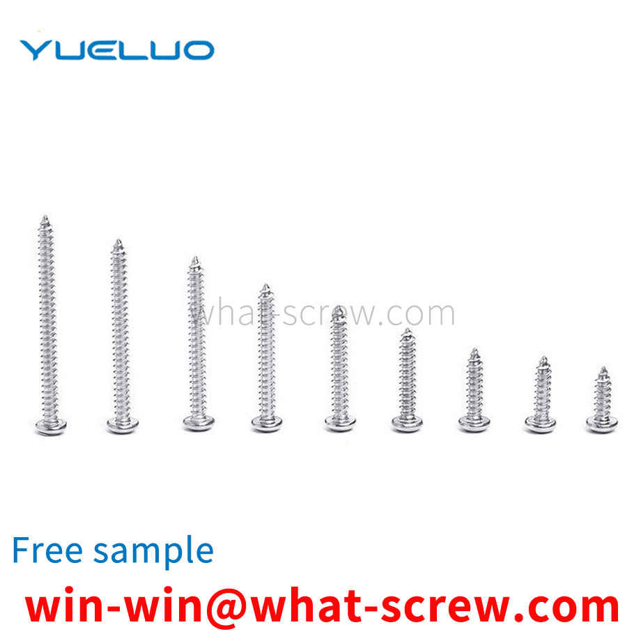 Customized cross countersunk head round head