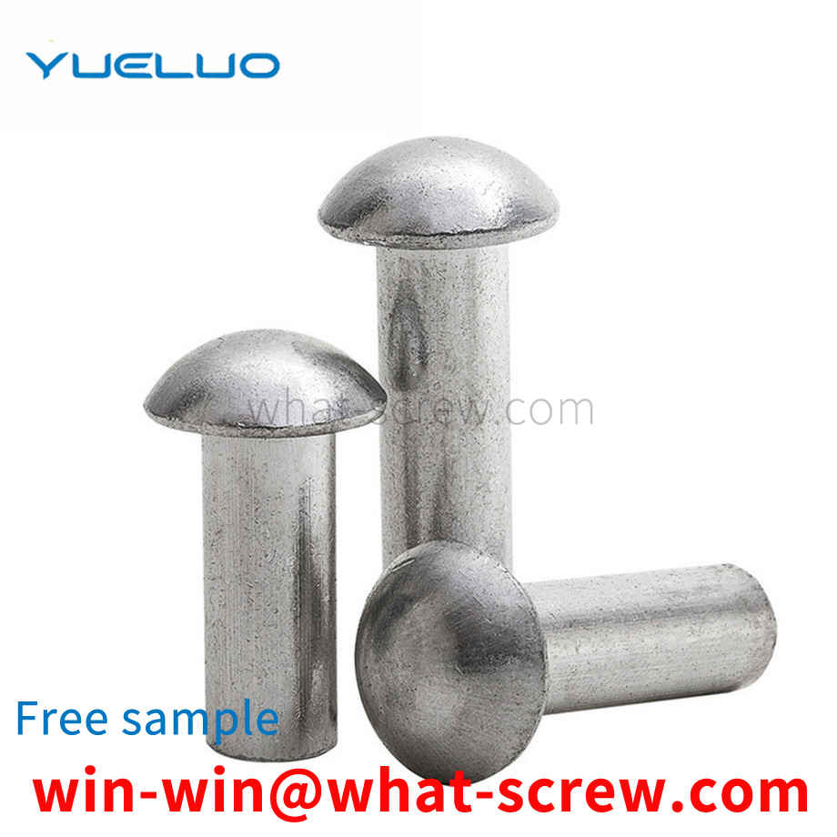 Customized GB867 semi-round head aluminum rivets