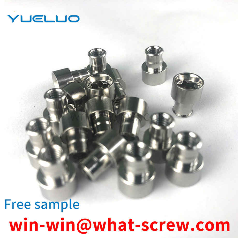 Non-standard flat head screws