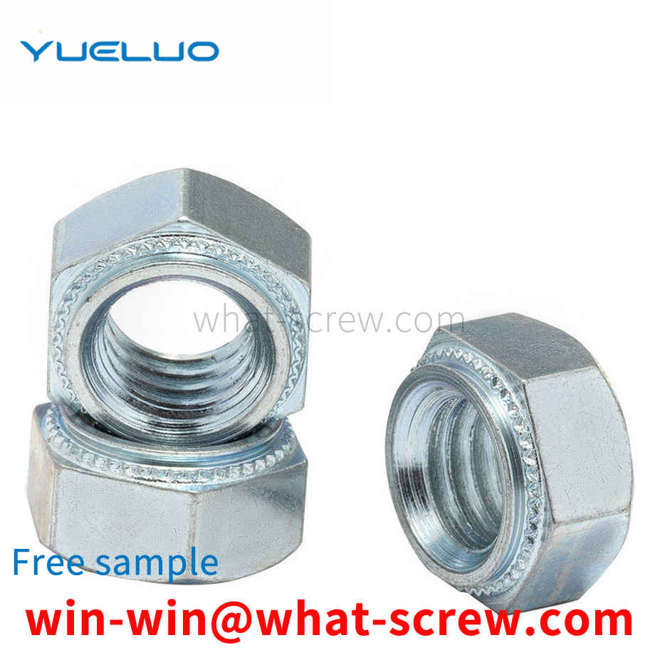 Hexagonal rivet nuts