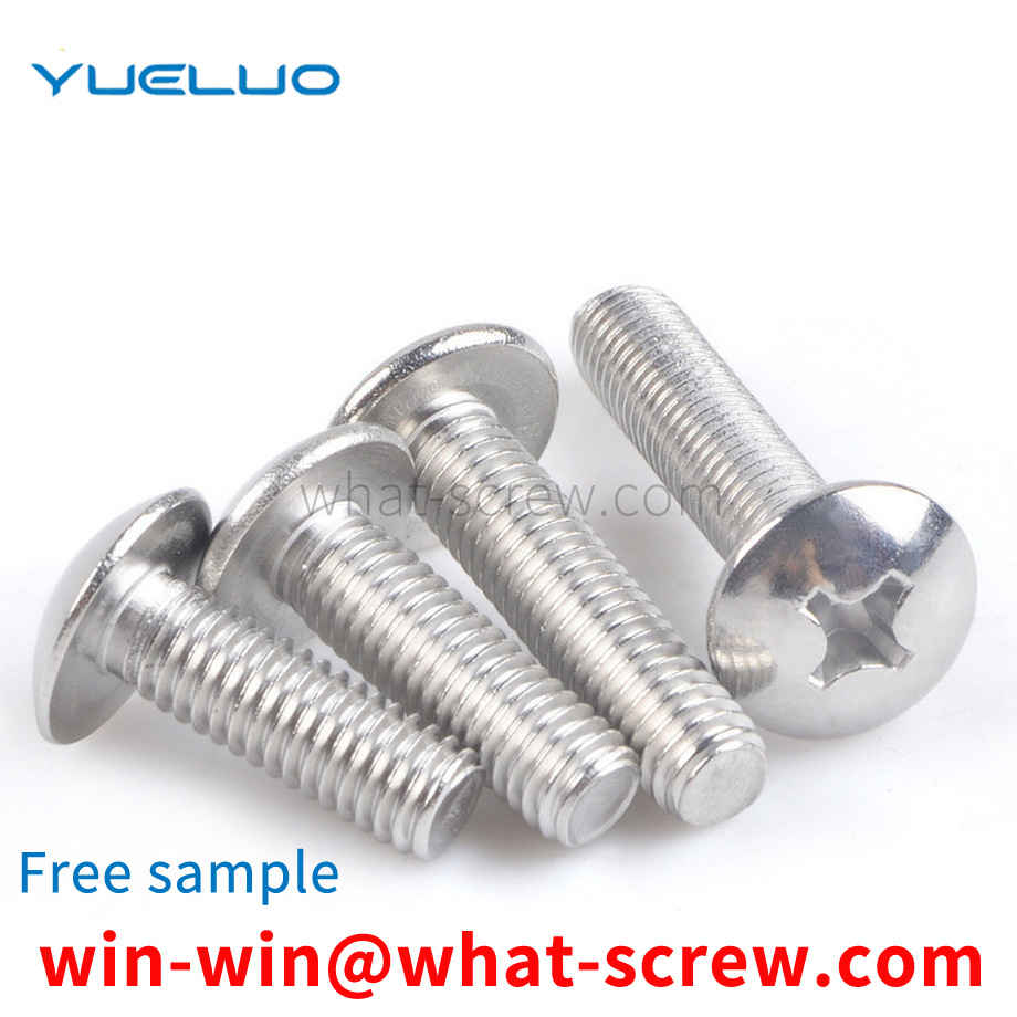 Large flat head screw