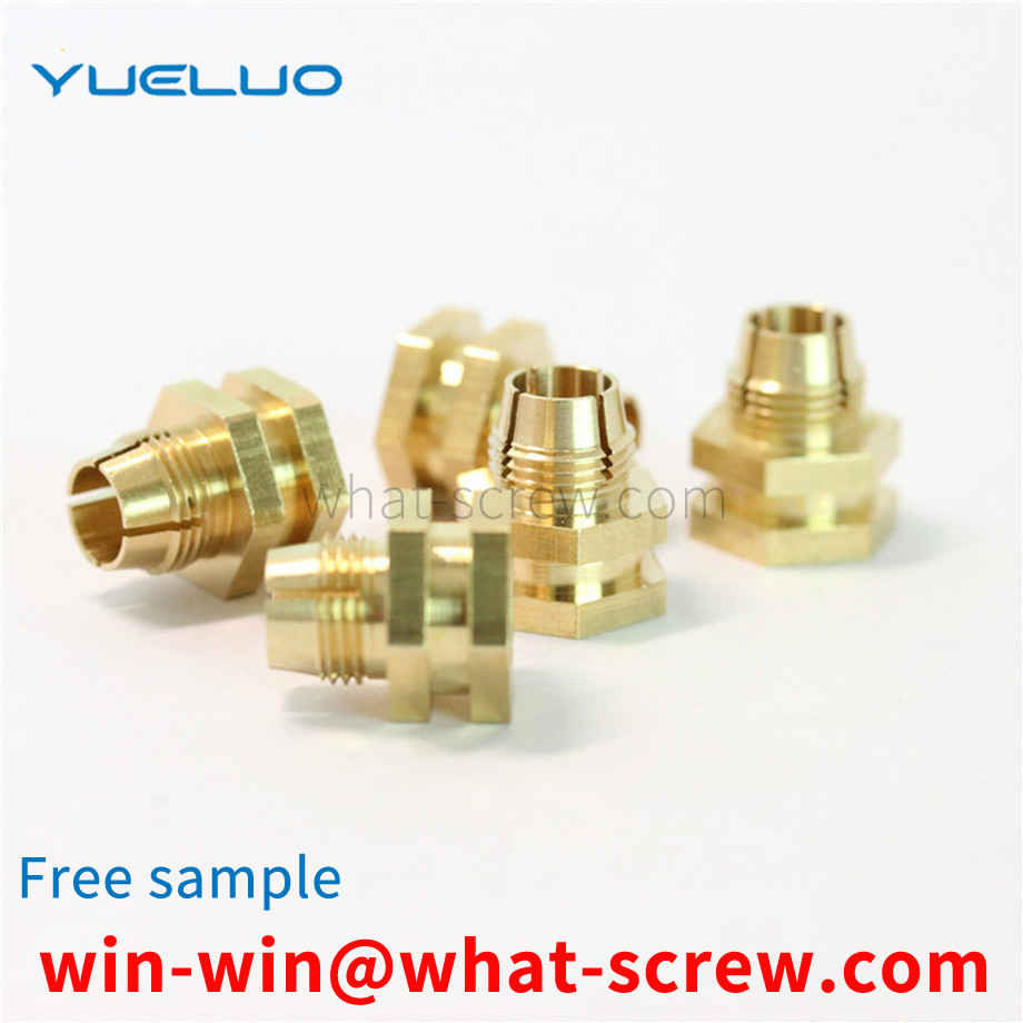 Non-standard step copper nut