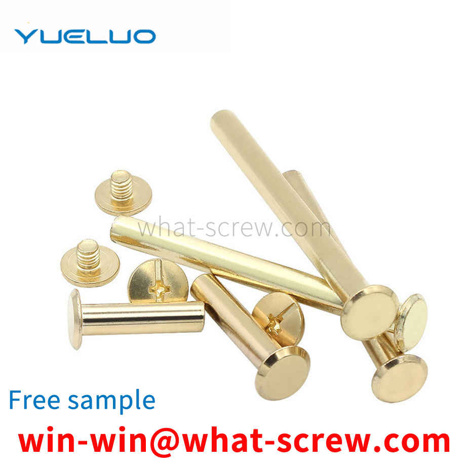 Customized female and female screws