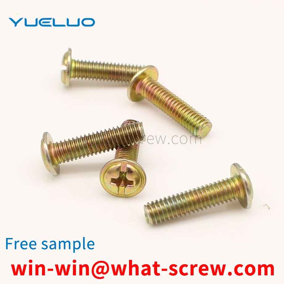 Production of door lock screws