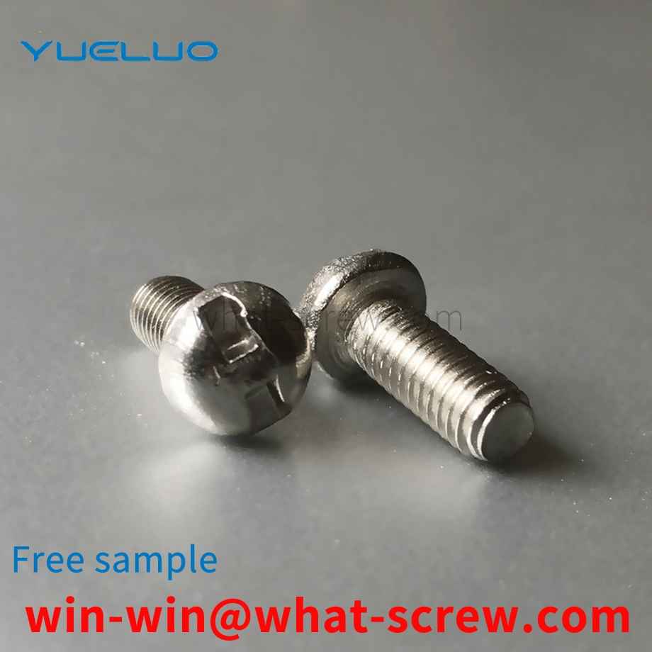 Customized round head H groove anti-theft screw