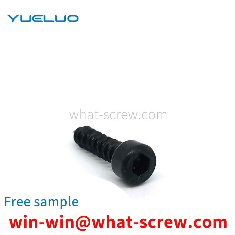 Customized cup head hexagon socket self-tapping screws