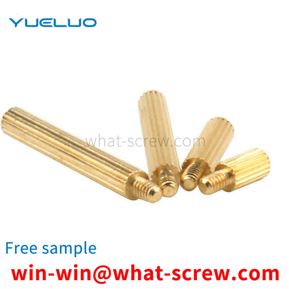 Customized round single head copper column single pass