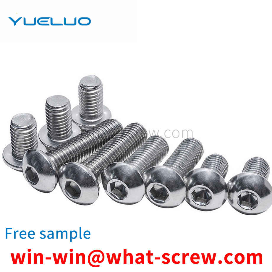 Pan head socket head cap screws