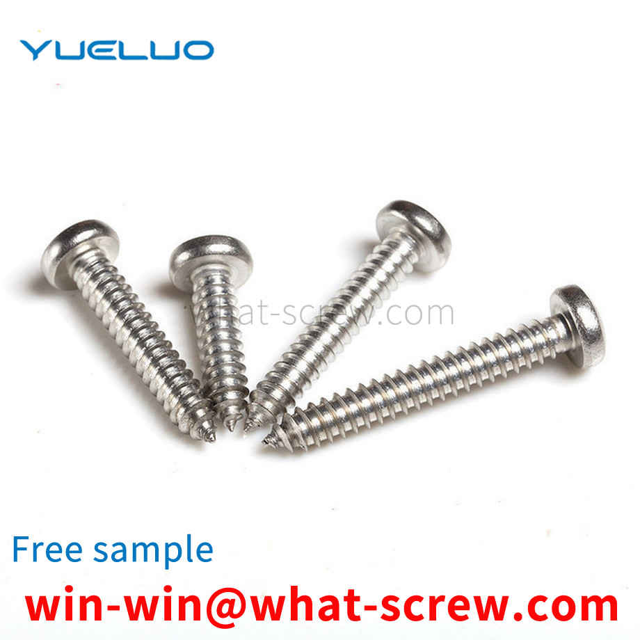 Pan head tapping screws