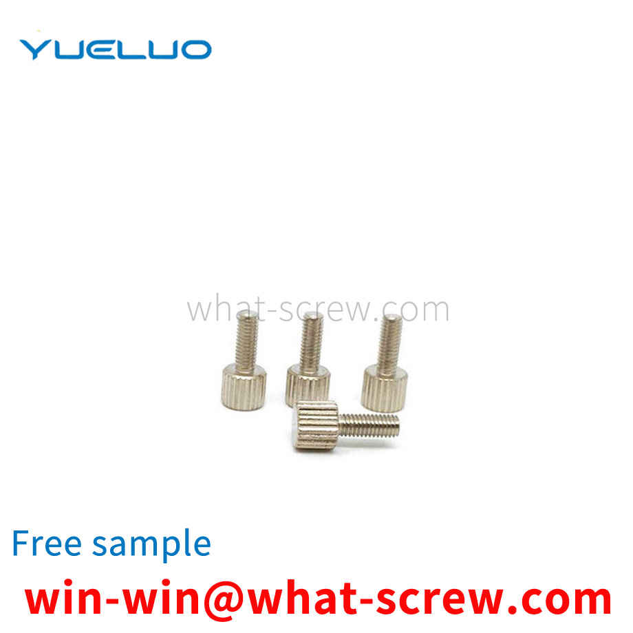 Head knurled thumbscrews